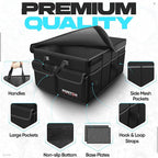 FORTEM Trunk Organizer For SUV Car Trunk Organizer, Foldable Storage, Car Accessories for Women Men, Collapsible Bag, Perfect C