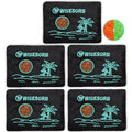 100g x 5pcs Rechargeable Desiccant Packs, Reusable Car Dehumidifier Bags Color Indicating Silica Gel Packets Moisture
