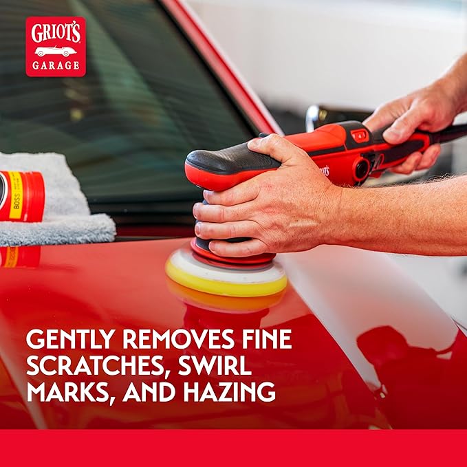 Griot's Garage BOSS Perfecting Cream for Car Polishing and Detailing, Light Polish, Fine Scratch, Swirl Remover for Vehicles, One Gallon