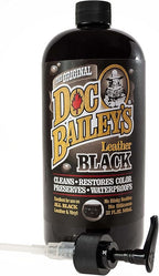 Doc Baileys Leather Black Care -Premium Quality All In One Leather Cleaner, Conditioner, Waterproofer & Protectant - For your