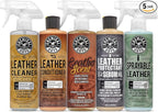 Chemical Guys HOL_113 Leather Lovers Kit for Leather Car Interiors, Furniture, Apparel, Shoes, Sneakers, Boots (Works on Natu