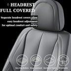 Coverado Seat Covers, Car Seat Covers Front Seats, Car Seat Cover, Car Seat Protector Waterproof, Car Seat Cushion Nappa Leat