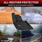 LASFIT 2018-2024 BMW X3 Floor Mats & Trunk Mat, Custom Fit TPE All Weather Car Liners Full Set for x3 30i/M/M40i/M Competition Accessories, Waterproof & Anti-Slip (Don't Fit X3 30e)