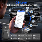 OBD2 Scanner Bluetooth Vdiagtool D100, Bidirectional Scan Tool Wireless - Full System Diagnostic With 17 Resets, Lifetime