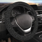 Steering Wheel Cover Universal Fit Car Interior Accessories for Women Men 15 Inch Breathable Anti Slip Odorless Neoprene Stee