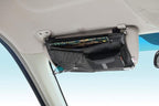 BELL Automotive 22-1-33225-8 Black Ostrich Visor Organizer, One Size, Storage Alternative