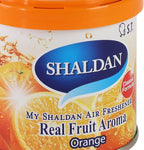 Auto Dynasty My Shaldan Japanese Room/Car Limonene Gel Natural Air Freshener Cans, Orange Scent, 80g