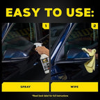 Meguiar's D15601 Synthetic X-Press Spray Wax for Car Detailing, Creates a Deep Shiny Look, Can Be Applied to Wet or Dried Paint and In Direct Sunlight, Moisture Rolls Off Waxed Paint, 1 Gallon
