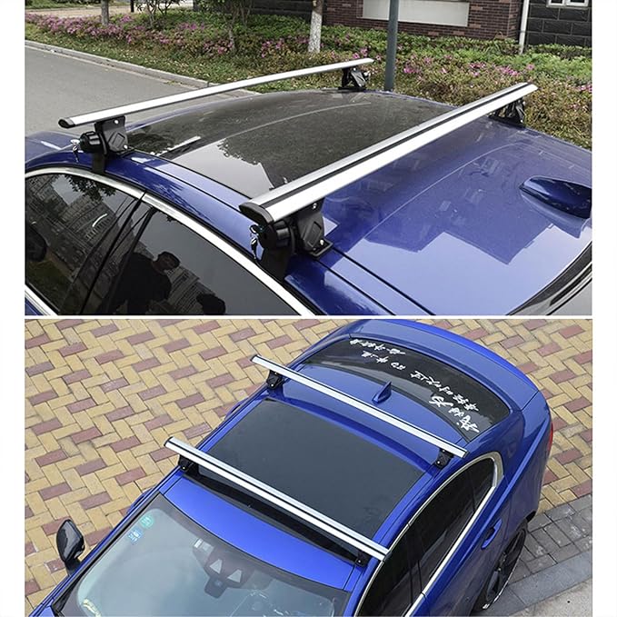 Without Roof Rail Rack Lockable Roof Rack Cross Bars Fit for Dodge Durango 2011-2024 2025 Crossbars Rooftop Luggage Cargo Carrier