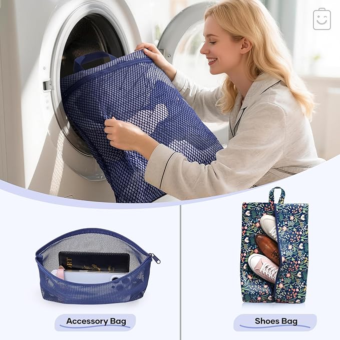 Veken 9/11 Set Compression Packing Cubes for Travel Essentials,Compressible Expandable Large Luggage Suitcase Organizer Bags 
