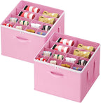 Lifewit Shoe Storage Organizer for Closet, Fabric Large Shoe Box Storage Containers with Clear Cover, Foldable Bins for Boots