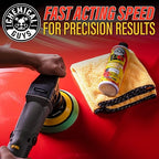 Chemical Guys C4 & P4 Clear Cut Correction Compound and Precision Paint Perfection Polish Combo - Removes Scratches, Swirls, Towel Marks, and Etching, Restores Gloss, Polishing Kit - 2 x 16 oz