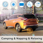TINGLU Window Shades for Nissan Murano 2015-2024 Accessories Car Side Full Windows Rear Triangular Windshield Sun Shade Sun UV Rays & Privacy Protection for Camping,Napping,and Relaxing 8PCS