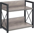 Giikin Countertop Shelf Organizer, 2 Tier Kitchen Spice Rack Organizer for Countertop, Wood Coffee Counter Shelf Organizer fo