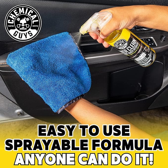 Chemical Guys InnerClean Quick Detailer with Pineapple Scent, High Performance Interior and Dashboard Cleaner, Dust Repellent