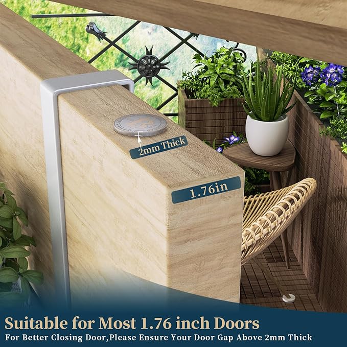 Consumest Over The Door Hooks Organizer - Extra Long Door Hanger with 9 Coat Hooks & 2 Mesh Basket, Back Storage Organizer Ha