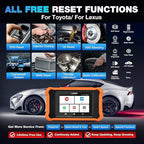 Launch Creader Elite 2.0 Bidirectional Scan Tool fit for Toyota/Lexus, 2026 Full System OBD2 Scanner, All Reset Service Code