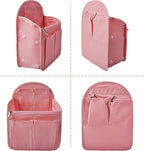 Vercord Backpack Organizer Insert Liner Hanging Travel Bag in Bag with Many Pockets