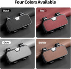 Sunglasses Holder for Car Visor Leather Eyeglasses Organizer Case for BMW X3 X5 X7 X1 3 4 2 5 Series Accessories