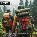 250 PCS Waterproof First Aid Kit, Roll Top Reflective Boat Dry Bag Bug Out Bags, Emergency Medical Kit Ideal for Boating, Cam