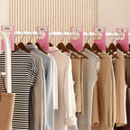 20 Pack White Clothing Rack Size Dividers Plus 45 Labels (1 Inch) and 18 Large Blank Labels, Large Rectangular Clothing Close
