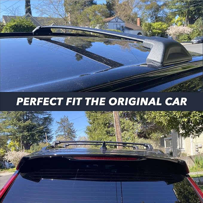 Roof Rack Cross Bars for 2023 2024 2025 2026 Honda CR-V CRV & CR-V Hybrid with Side Rails, Aluminum Crossbar Luggage Rack for Rooftop Cargo Carrier Bag Kayak Canoe Bike Snowboard Skiboard