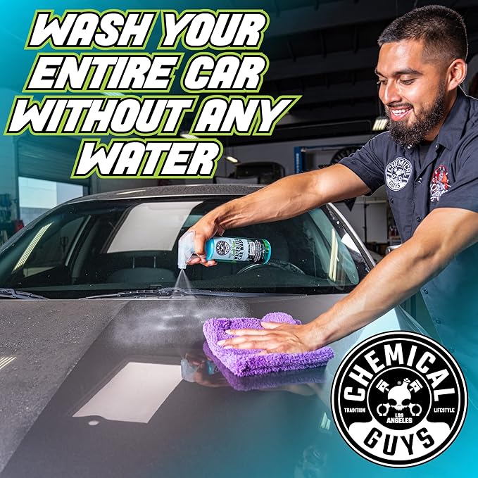 Chemical Guys CWS20916 Swift Wipe Sprayable Waterless Car Wash, Easily Clean - Just Spray & Wipe, Safe for Cars, Trucks, Moto