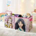 Disney Princess Collapsible Storage Cubes, Set of 2, 10"x10"