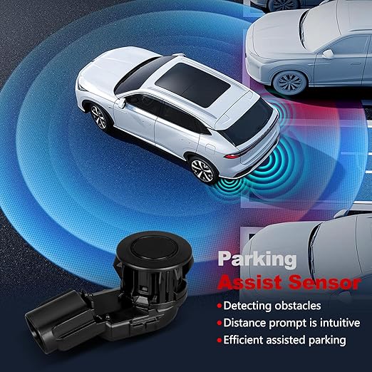 Parking Assist Sensor Compatible with Toyota RAV4 2014-2018,Tacoma 2015-2022,Tunder 2014-2021,Replace#89341-0C010 89341-0C020