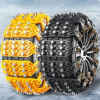 Snow Chains EOHMAK 8 PCS Car Anti-Skid Snow Tire Chains Automotive Tire Traction Chain for Tire Width 165-266mm Car Truck Pic