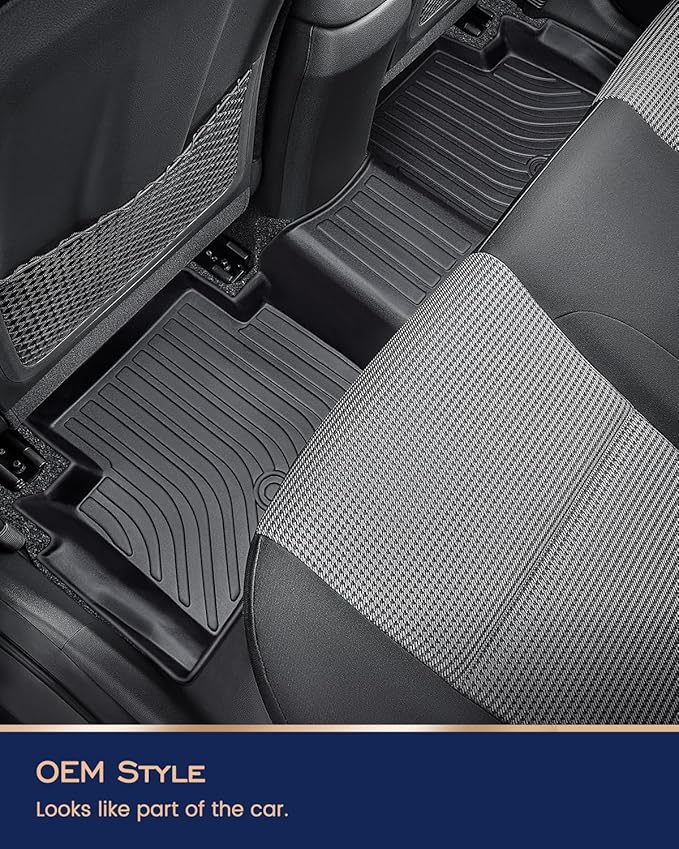 CreekT® for Hyundai Kona Floor Mats 2018-2023 (No for EV),All Weather Heavy Duty Waterproof Floor mats & Cargo Liner for Hyundai Kona Accessories 2023 2022 2021 2020 2019 2018 SE SEL Limited Preferred