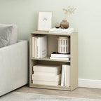 Furinno Gruen 2-Tier Open Shelf Bookcase, Metropolitan Pine