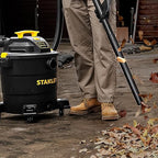 STANLEY 12 Gallon 5.5 Peak HP Wet/Dry Vacuum, 3 in 1 Shop Vacuum Blower,1-7/8"x6 Hose, Range for Garage, Carpet Clean, Worksh