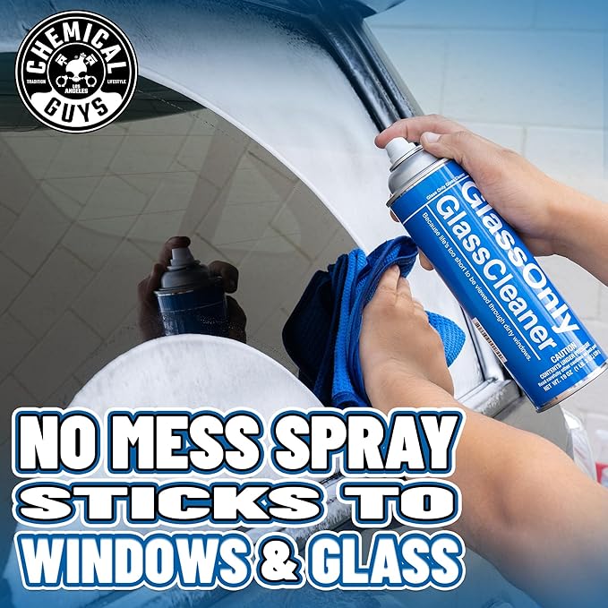 Chemical Guys CLDSPRAY100 Foaming Glass Cleaner (Works on Glass, Windows, Mirrors, Navigation Screens & More; Car, Truck, SUV