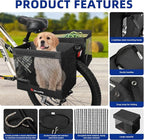 Bicycle Grocery Panniers, Foldable Panniers Bike Bags for Rear Rack, Rear Bike Basket Ebike Rear Rack Bags for Shopping Cycling Traveling Commuting(1 Pack)