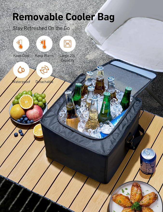AstroAI Car Trunk Organizer Storage Large for SUV, Truck, Pickup, Collapsible Trunk Organizer Portable Storage Box with