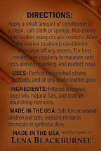 Glove & Football Conditioner – 8oz Pro Grade Leather Conditioner – Step 2 in The Official Football Prep System – Made in USA