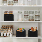 Goodpick Storage Baskets, Rope Shelf Basket Small Baskets for Gifts Empty Storage Baskets for Organizing Toy Baskets Storage 