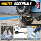 Nilight Car Emergency Kit with Jumper Cable Air Compressor Tire Repair Essential Tools First Aid Alligator Connector Electric