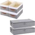 Clothing Storage Bins, Clothes Boxes with Handles, Underbed Storage Box With Sturdy Structure, Baskets for Organizing