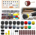 279PCS 1Inch Sanding Discs and Drum for Dremel Tool Accessories,60-10000 Grit Hook and Loop Sandpaper for Dremel Polishing Ki