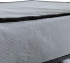 axentia Mobile Cabinet, Black/Grey, approx. 60 x 148 x 45 cm 132891