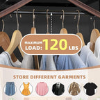 STORAGE MANIAC 2-Pack Hanging Garment Bag Zipper Cover with Sealed Clear Window, Long Garment Cover for Closet Storage Wardro