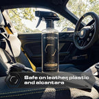Blackline Car Care - Gentle APC - Streak free total Interior Cleaner and Protectant, Safe for Cars, Motorcycles & More. Leath