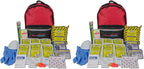 Ready America 70180 72 Hour Emergency Kit, 1-Person, 3-Day Backpack, Includes First Aid Kit, Survival Blanket, Emergency Food