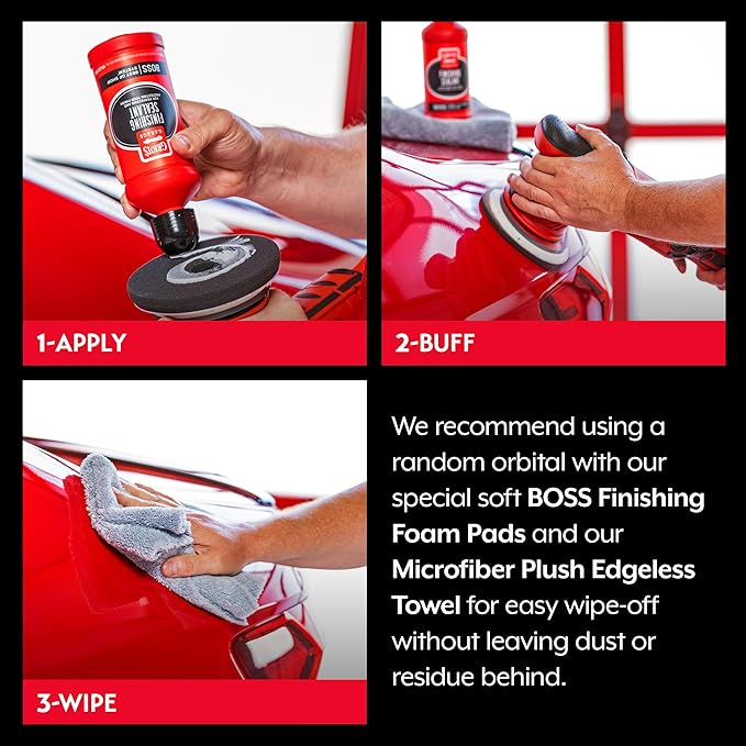 Griot's Garage BOSS Finishing Sealant for Car Detailing and Polishing, Auto Paint Correction and Protection, 16 Ounces