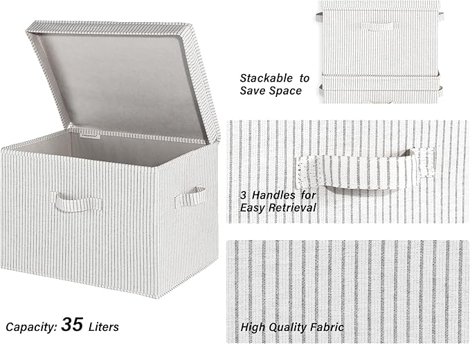 Storage Bins with Under Bed Shoe Storage