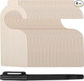 LLOUSSAK 30 Pieces Blank Closet Dividers, Wooden Closet Size Divider, Blank Organizers Hanger Separators Hanging Closets Divi