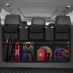 Car Trunk Organizer, Backseat Hanging Organizer with 9 Large Storage Bag Super Capacity -Trunk Organizer for SUV,Truck,Van