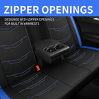 Seat Covers,Sport and Breathable Car Seat Covers,Anti-Slip Universal Fit Car Seat Covers Full Set for Cars Sedans SUV and Tru
